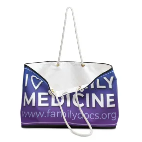 I ♥︎ Family Medicine Weekender Bag