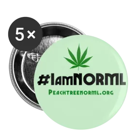#IAmNORML Buttons large 2.2'' (5-pack)