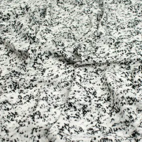 Ice Wash Prints Design-701 Black & White