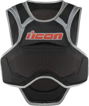 Icon Men's Field Armor Softcore Vest - Megabolt Black