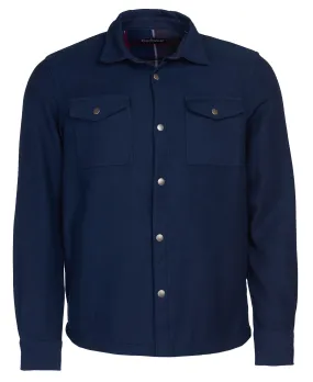 ID24634-Barbour Navy Carrbridge Overshirt