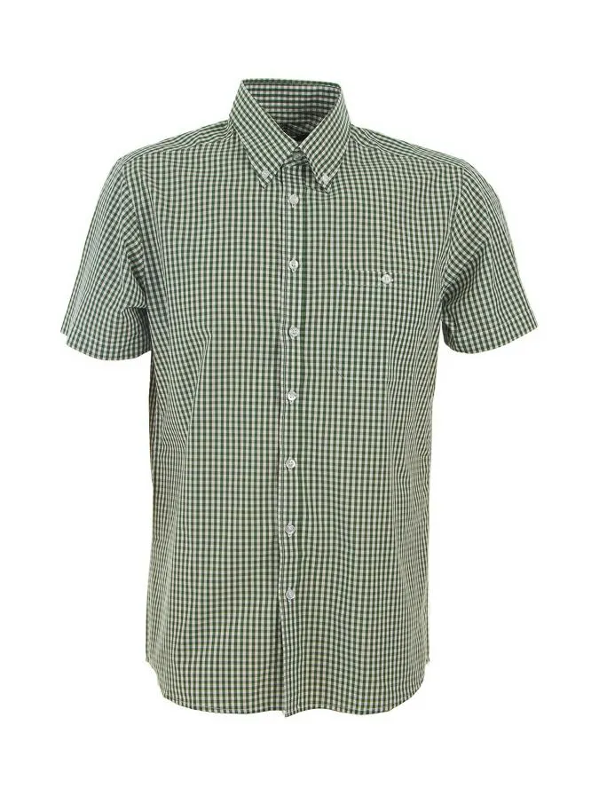 Identitee W46 Miller Mens Short Sleeve Check