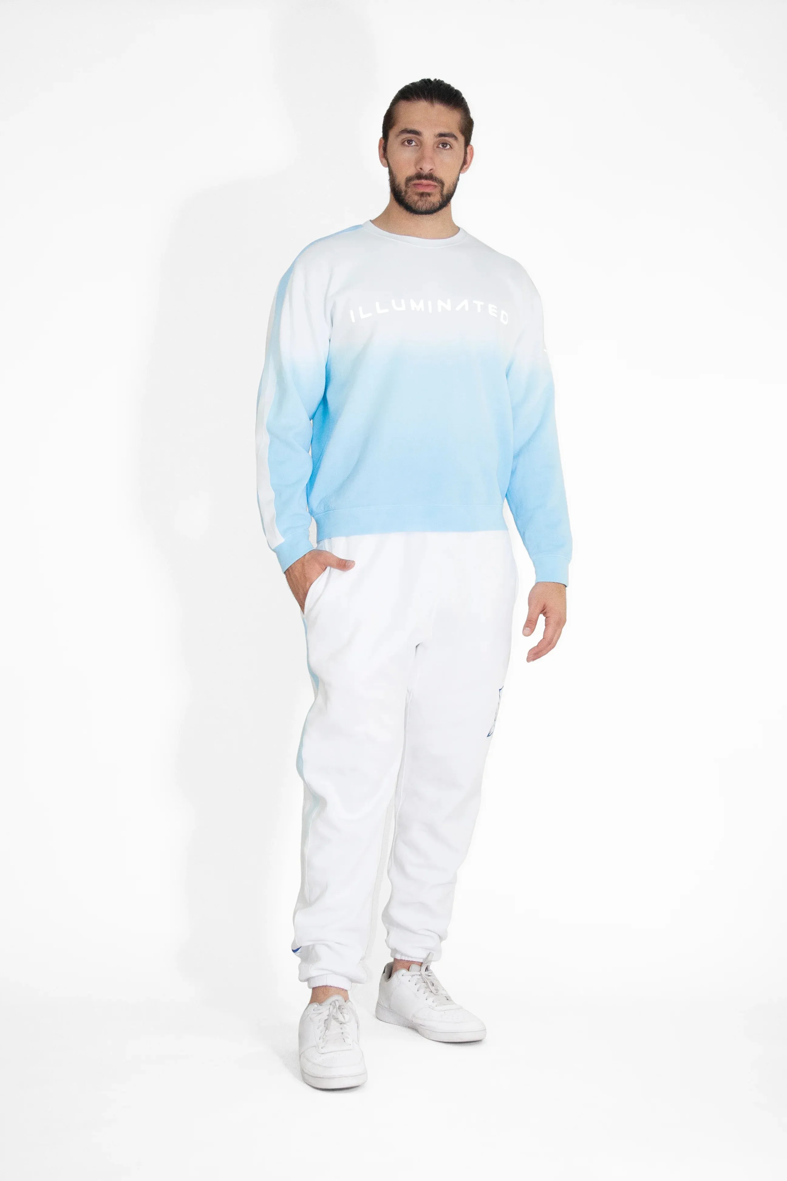 Illuminated Crewneck in Atmosphere