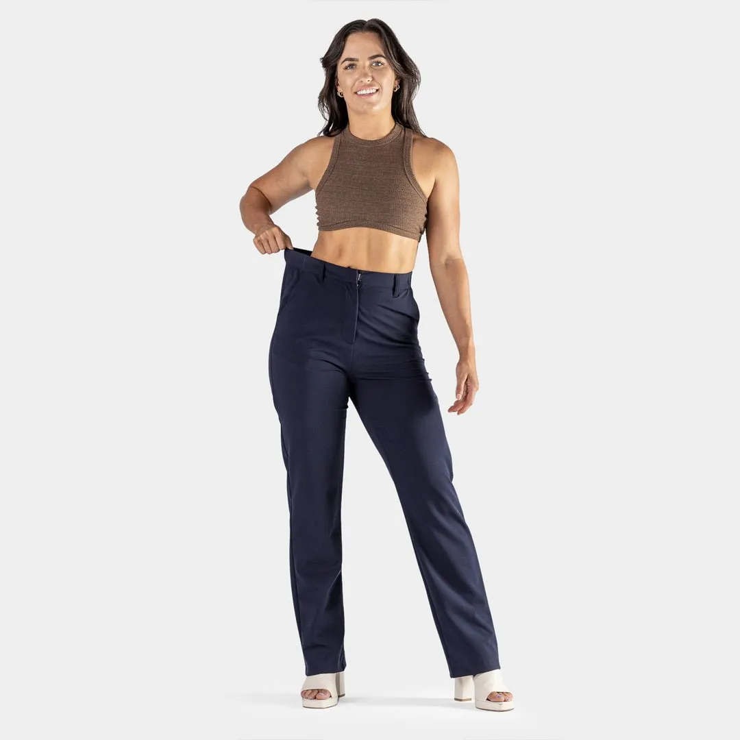 Impact Straight Leg Pants - Navy