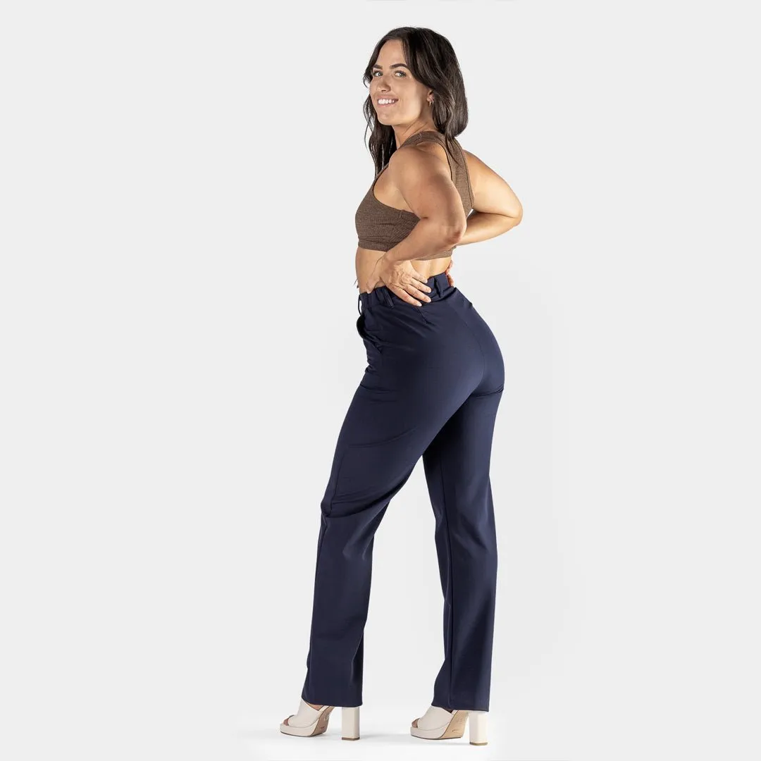 Impact Straight Leg Pants - Navy
