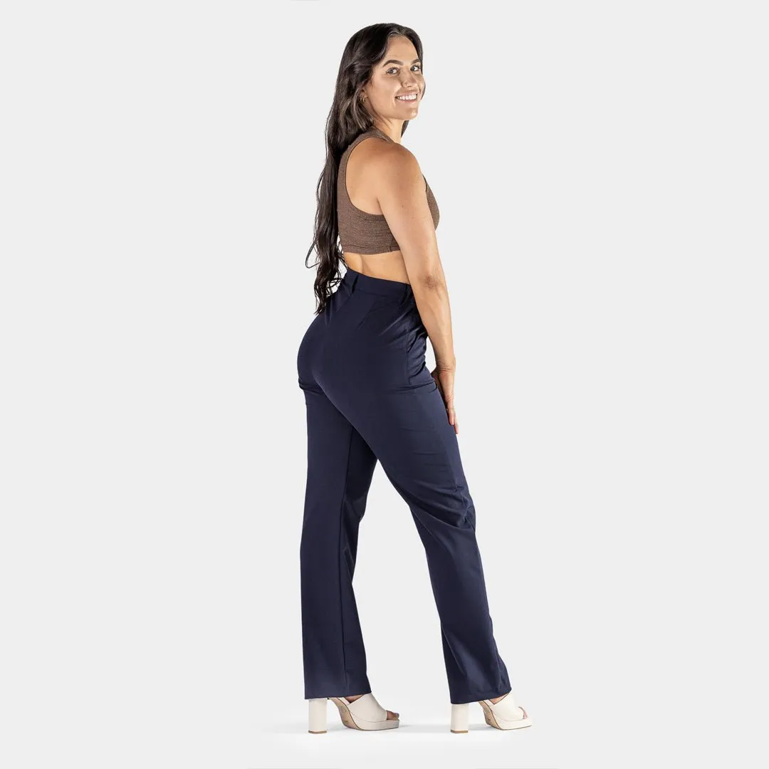 Impact Straight Leg Pants - Navy