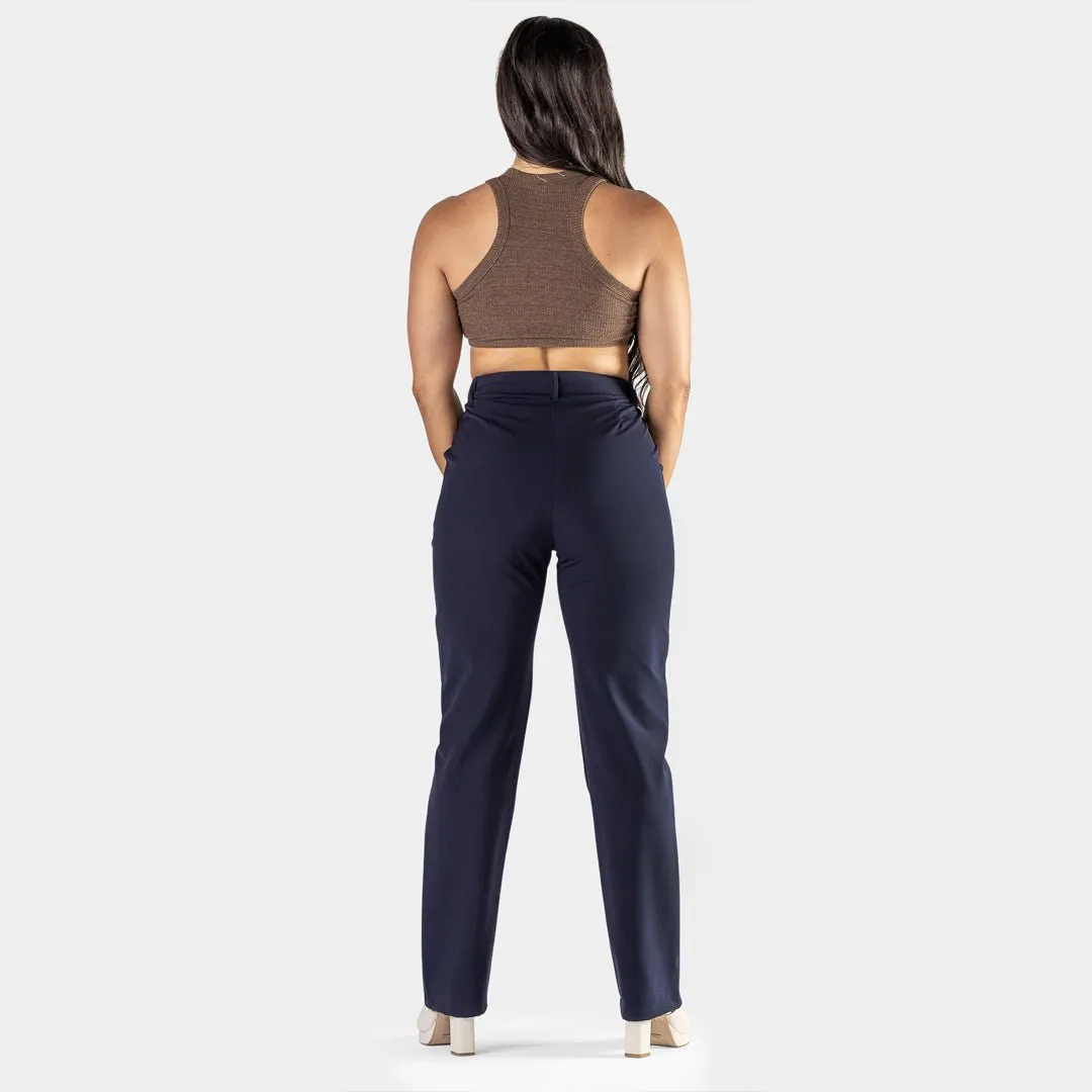 Impact Straight Leg Pants - Navy