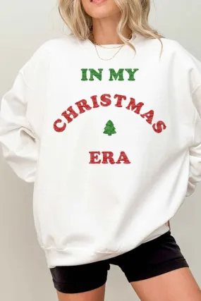 IN MY CHRISTMAS ERA OVERSIZED GRAPHIC SWEATSHIRT