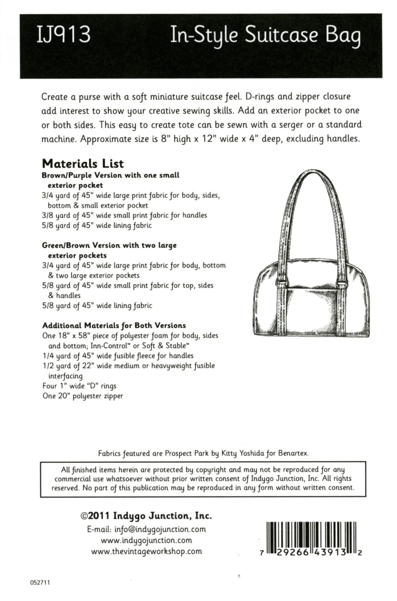In-Style Suitcase Bag