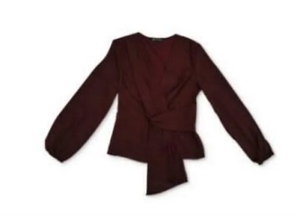 INC International Concepts Women's Drape-Front Top