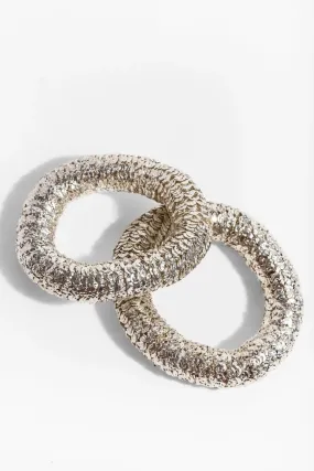 Indian Bell Bead Stretch Bracelet Set