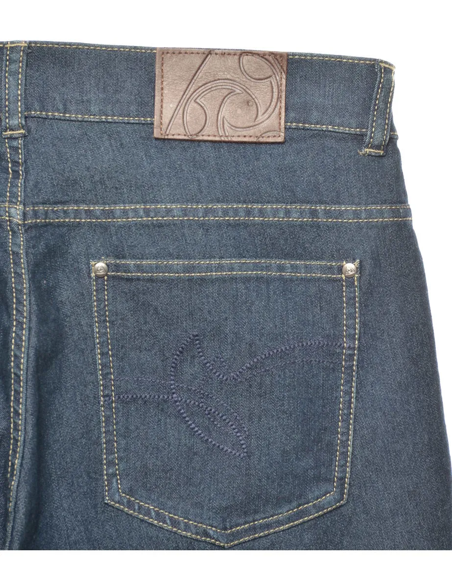 Indigo Y2K Bootcut Jeans - W30 L33
