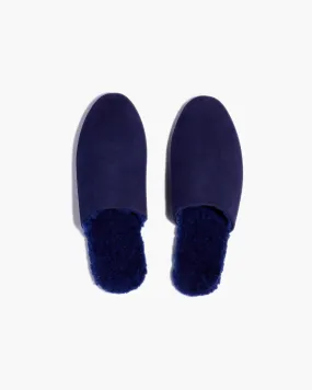 Ines Shearling - Navy