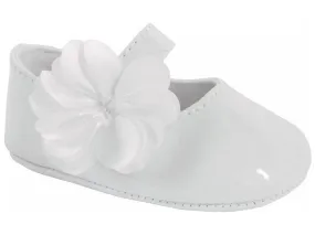 Infant Soft Sole Dress Flats w/ Flower