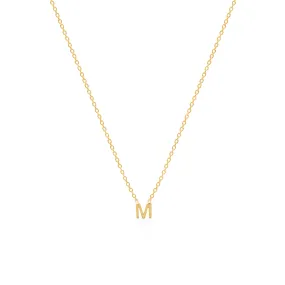 INITIAL NECKLACES SILVER/GOLD