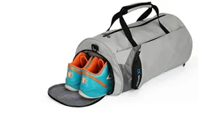 INOXTO Fitness Sport Small Gym Bag with Shoes Compartment Waterproof Travel Duffel Bag for Women and Men