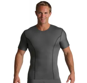 Insta Slim High Compression Crew-Neck Contrast Stitching ISTA0221