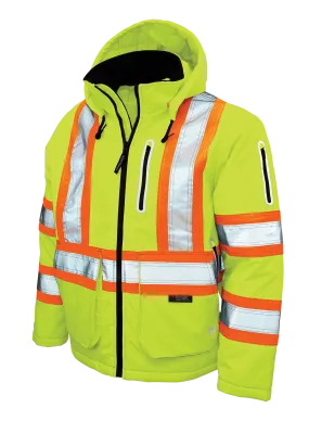 Insulated Flex Safety Jacket by Tough Duck - Style SJ40