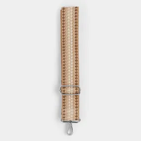 Interchangeable Bag Strap - Brown Dots