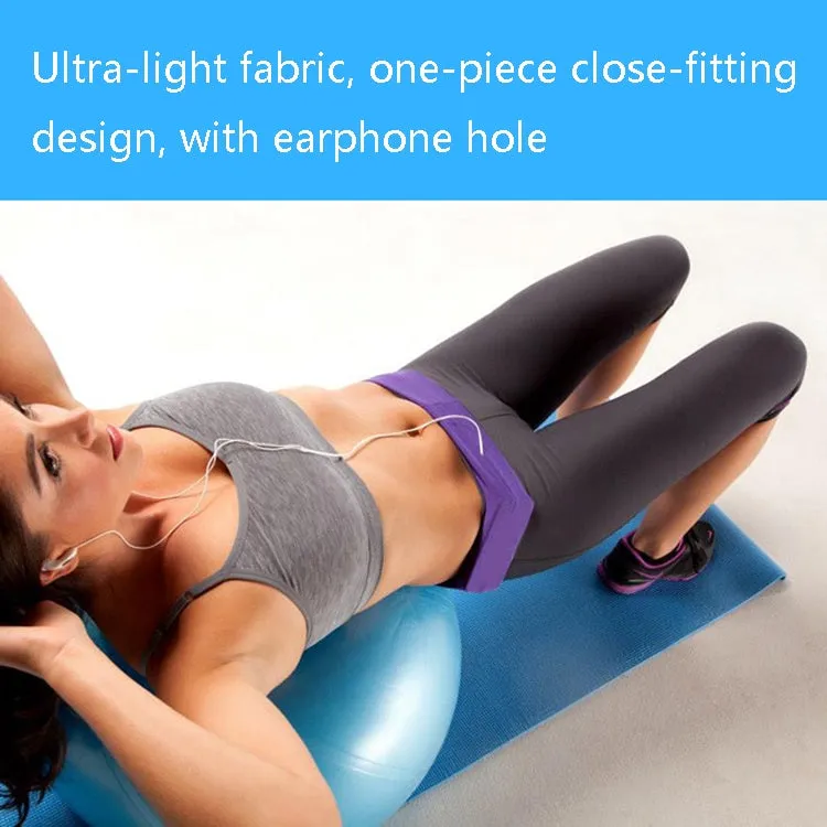 Invisible Running Waist Bag Outdoor Sport Mobile Phone Bag, Size: XL(Orange)