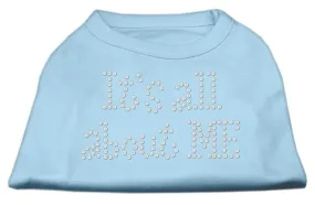 It's All About Me Rhinestone Shirts Baby Blue S (10)
