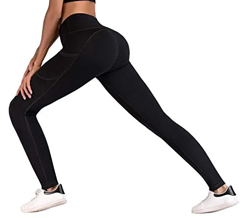 IUGA High Waist Yoga Pants with Pockets, Tummy Control, Workout Pants for Women 4 Way Stretch Yoga Leggings with Pockets