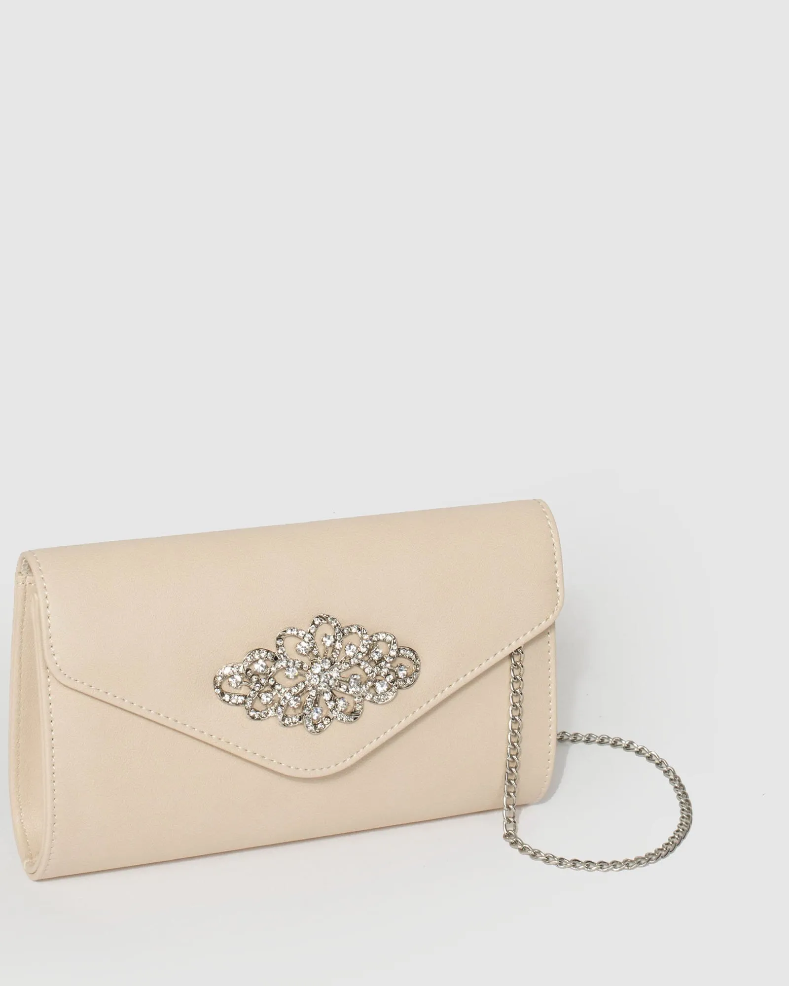 Ivory Sloane Envelope Clutch Bag