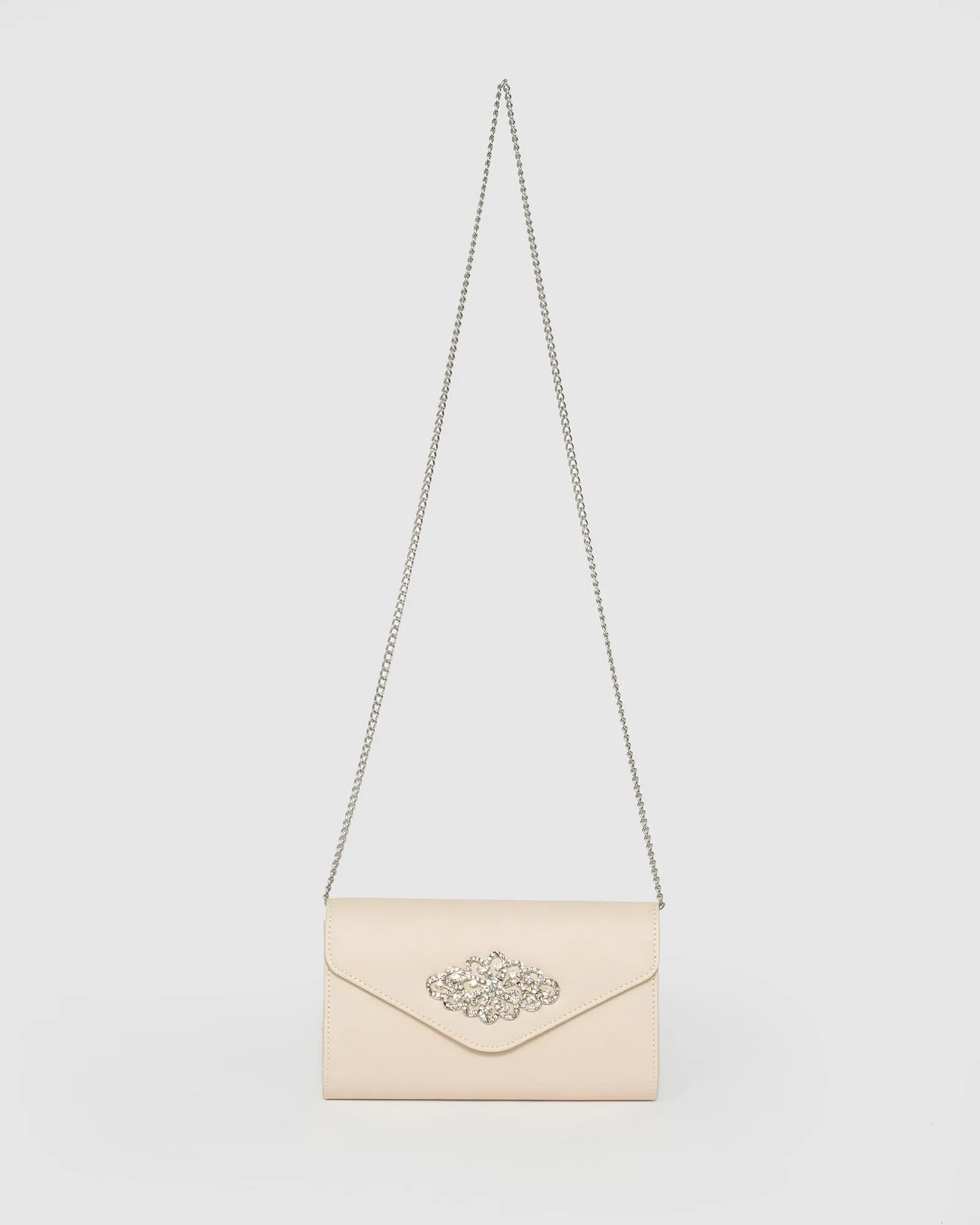 Ivory Sloane Envelope Clutch Bag