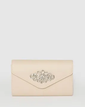 Ivory Sloane Envelope Clutch Bag