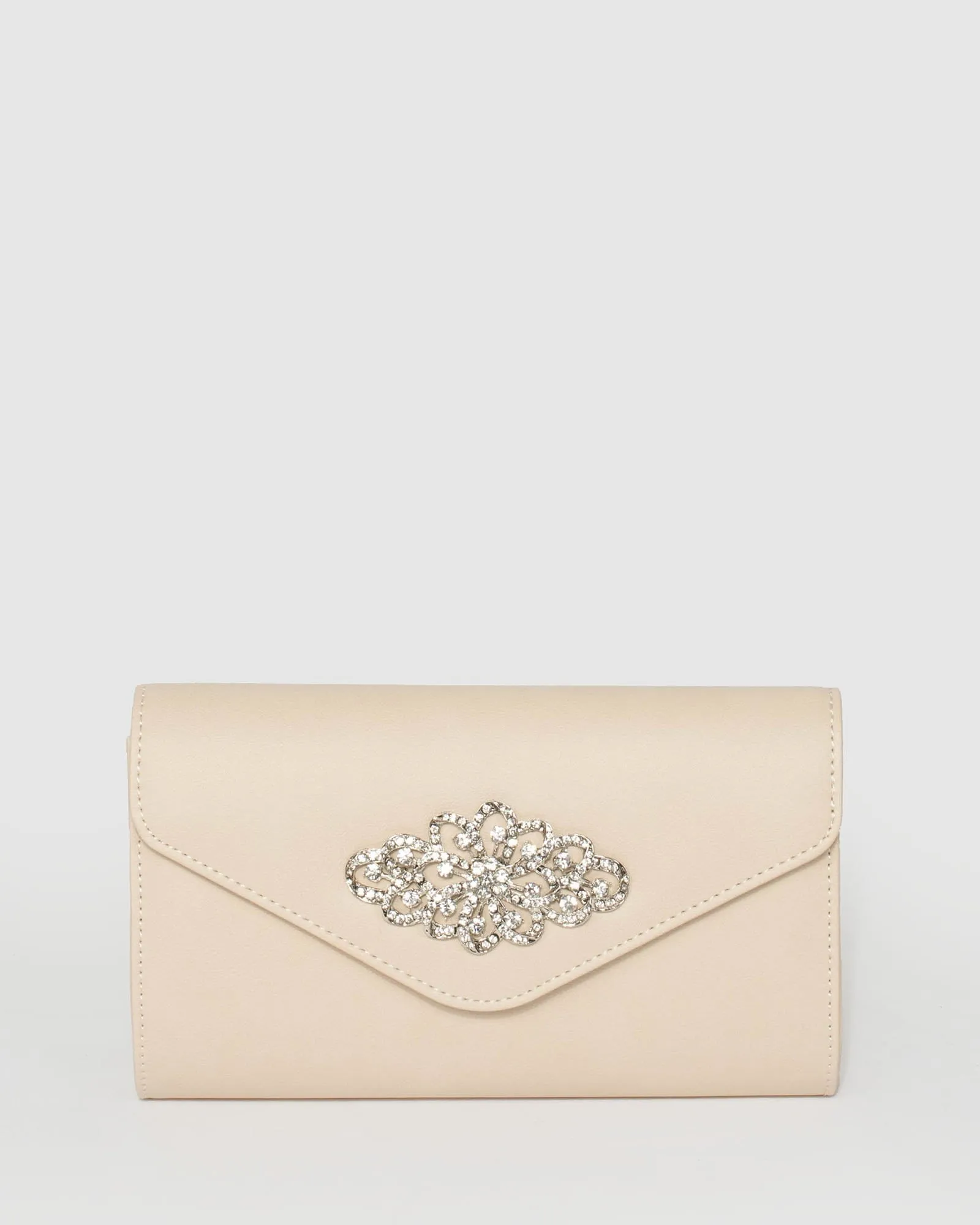 Ivory Sloane Envelope Clutch Bag