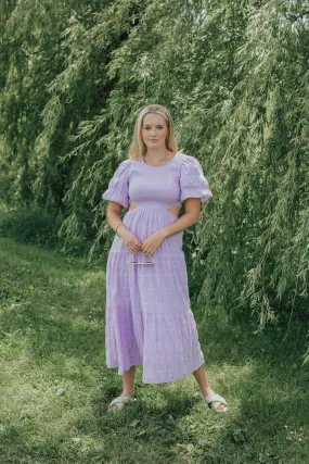 Ivy   Jack - Milano Lilac Maxi Dress