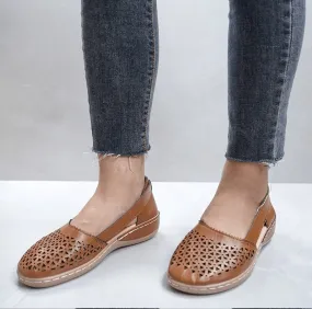 Ivyshape | Chic Pu Leather Orthopedic Sandals for Women