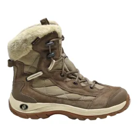 JACK WOLFSKIN Hiking Boots Beige Synthetic Womens UK 6