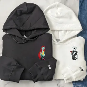 Jack X Sally Couple Hoodies – Custom Matching Partner Hoodies for Special Occasions