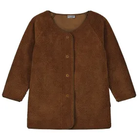 Jacket Teddy Bomber Brown
