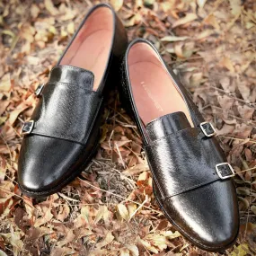 Jacob Monk Straps Printed - Black
