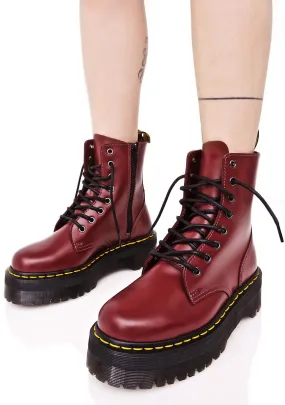 Jadon In Cherry Red