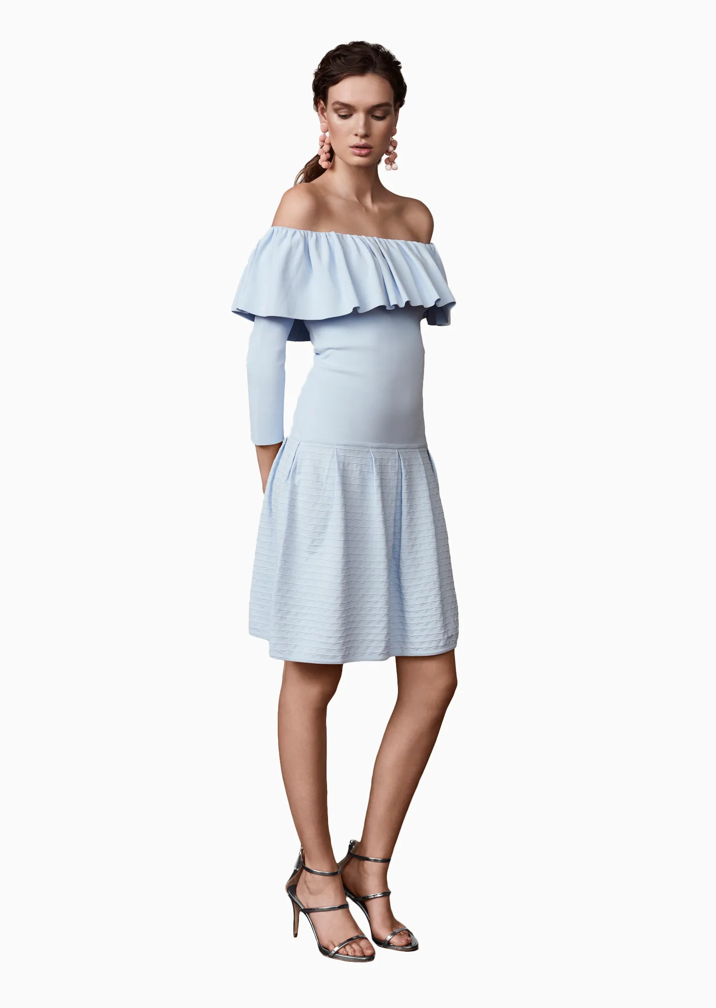 Jaime - Off-Shoulder Ruffle Dress