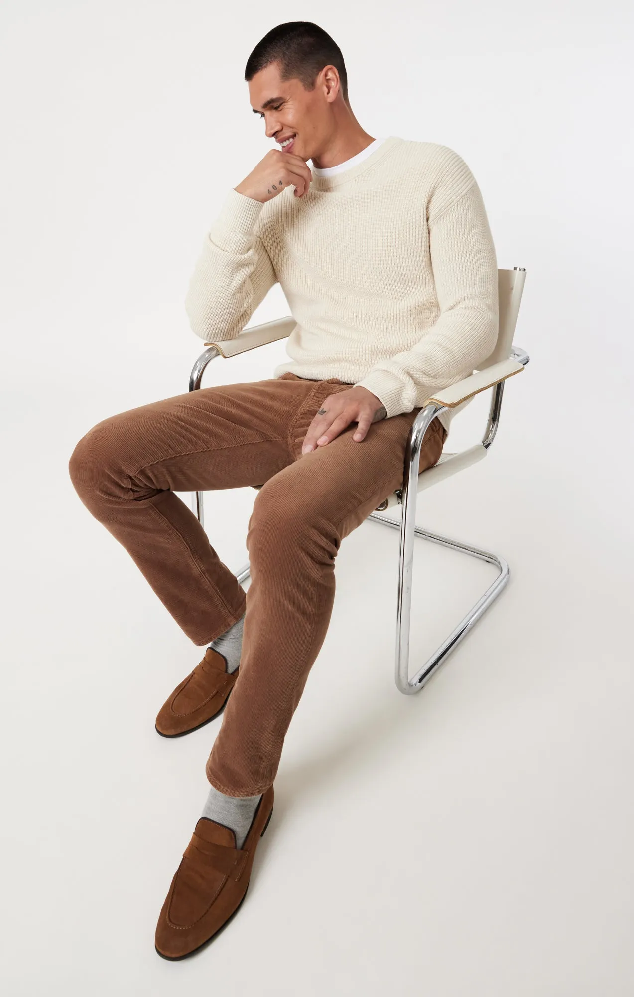 JAKE SLIM LEG IN CAMEL CORD