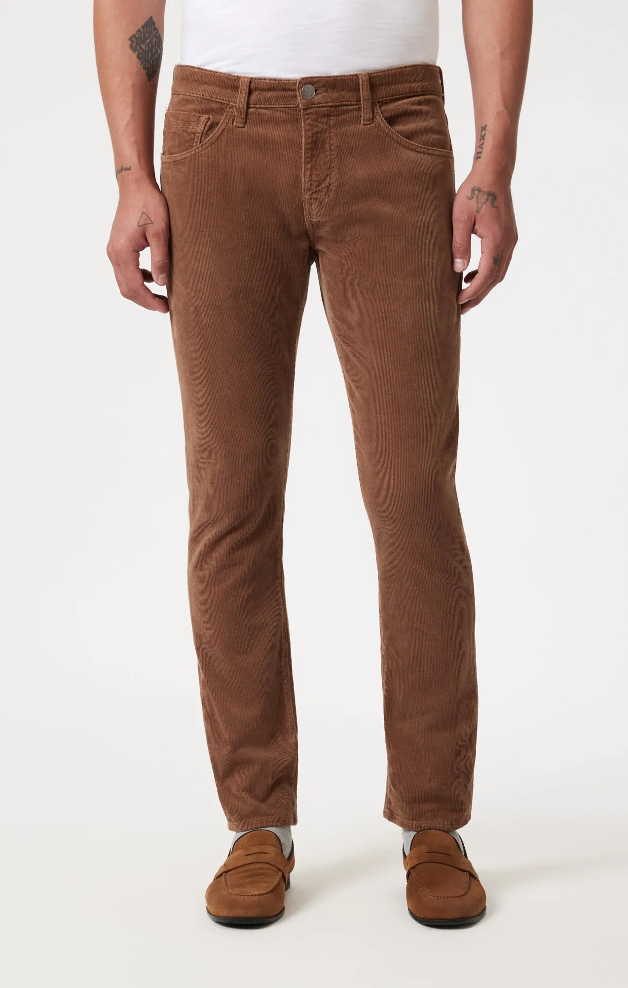 JAKE SLIM LEG IN CAMEL CORD