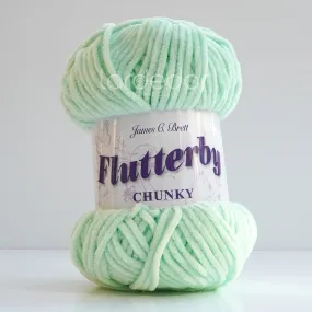James C Brett Flutterby Chunky - B11 Apple - 100g Chenille Plush