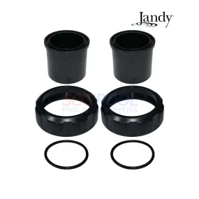 Jandy Tail Piece Union For Pumps | 2 Pack | 2.5" x 3" | R0446102