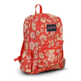 JANSPORT FLORAL PEACH BACKPACK FOR GIRLS