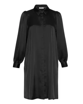 Jeanita Shirt Dress - Black