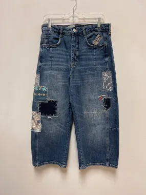 Jeans Boyfriend By Pilcro In Blue Denim, Size: 8