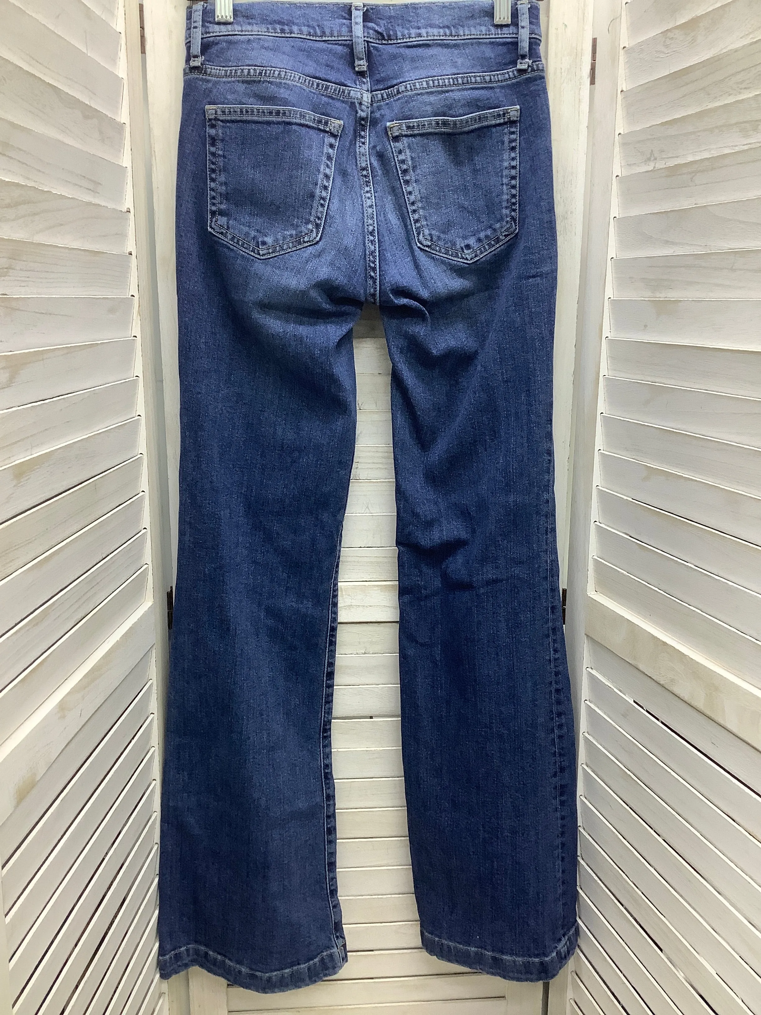 Jeans Flared By Gap In Blue Denim, Size: 6