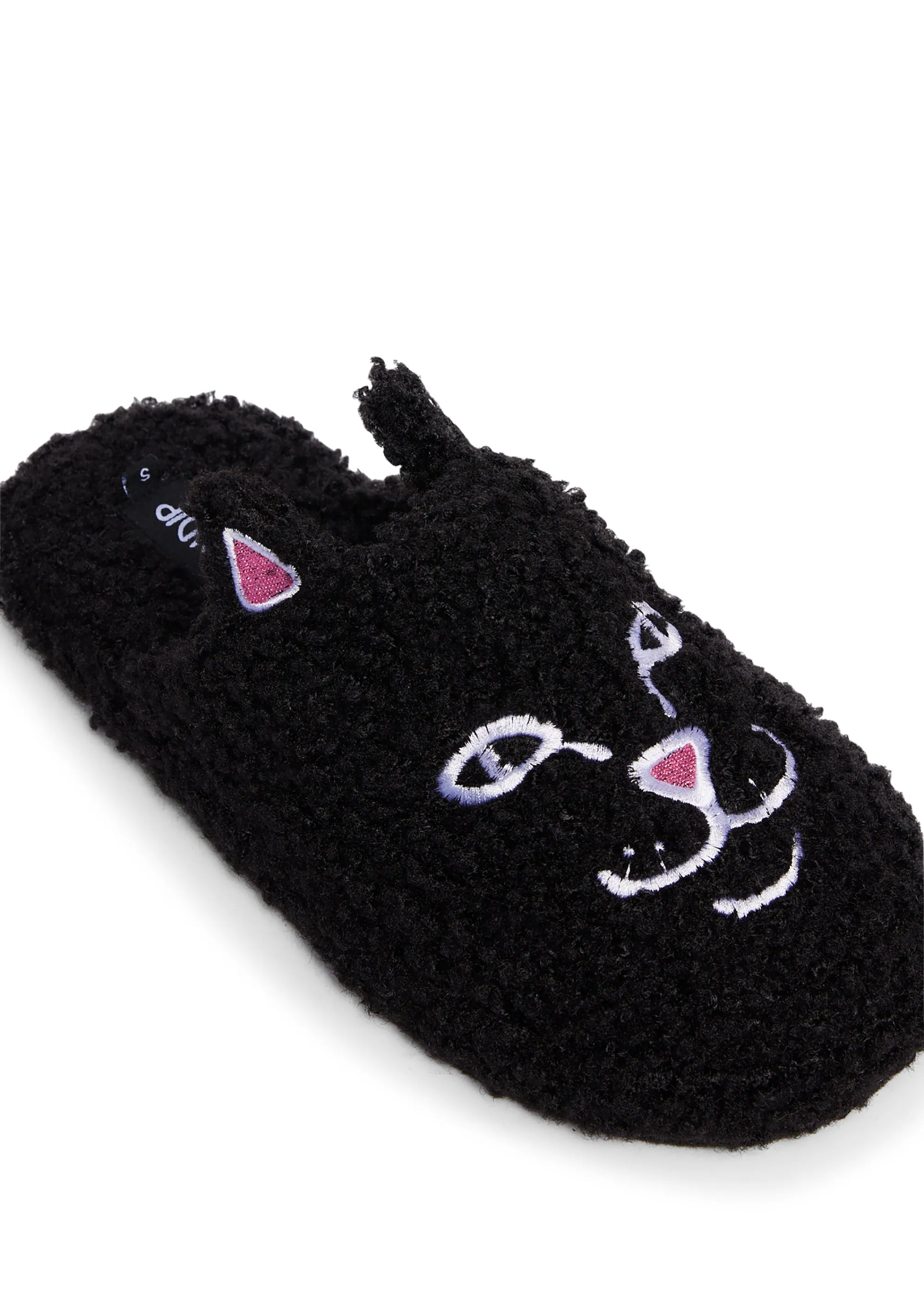Jerm Face Fuzzy House Slippers