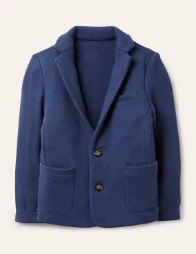 Jersey Blazer-College Navy