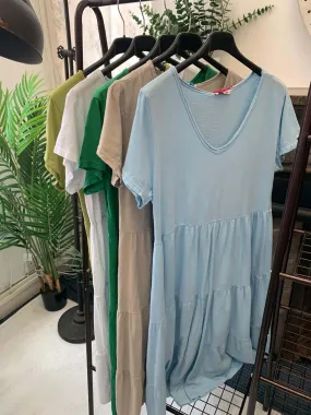 Jersey Knee Length Dress