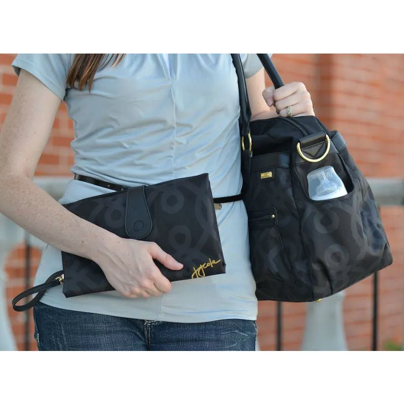 JJ Cole Change mat Clutch Black